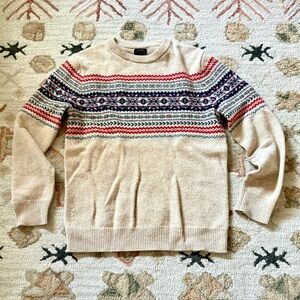 J.Crew Men’s small wool sweater